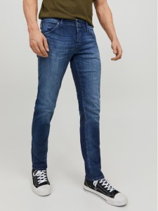 Jack&Jones Jeansy Glenn 12214782 Granatowy Slim Fit