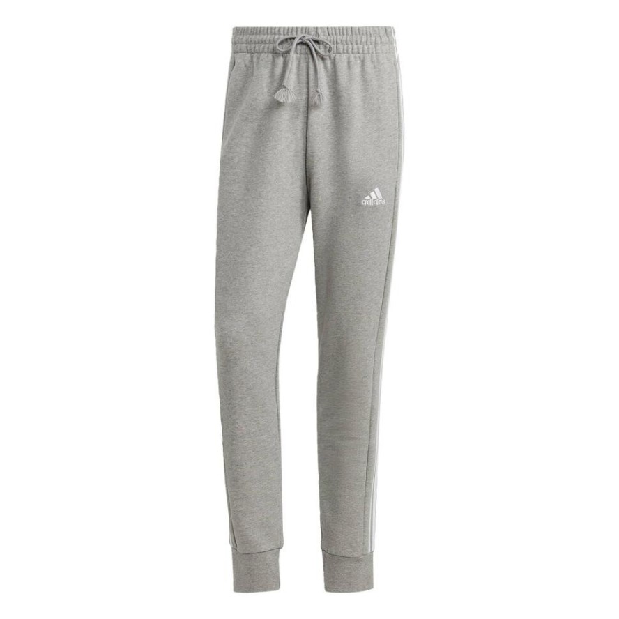 Spodnie dresowe męskie adidas Essentials French Terry Tapered Cuff 3-Stripes