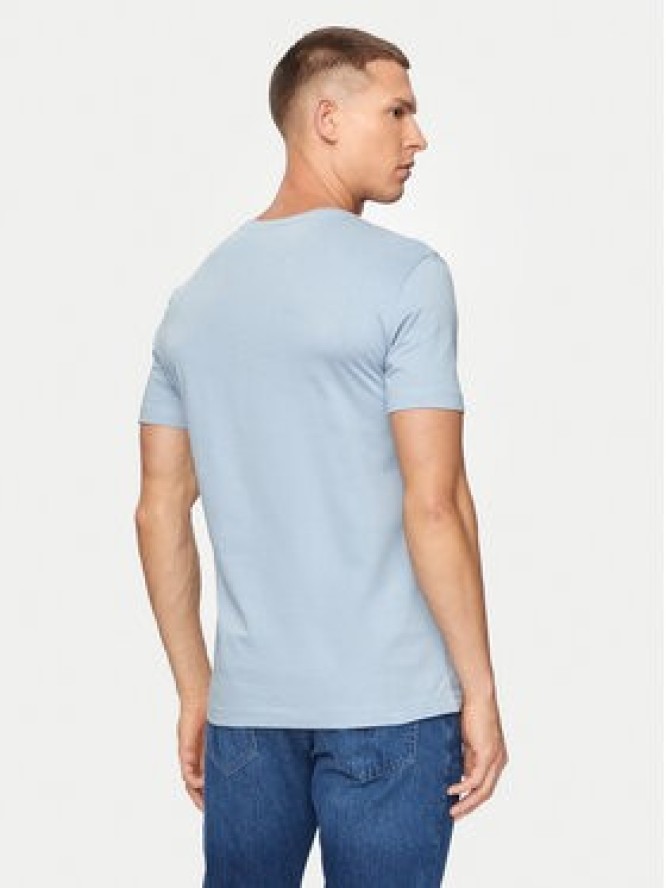 Gant T-Shirt Shield 2003185 Niebieski Slim Fit