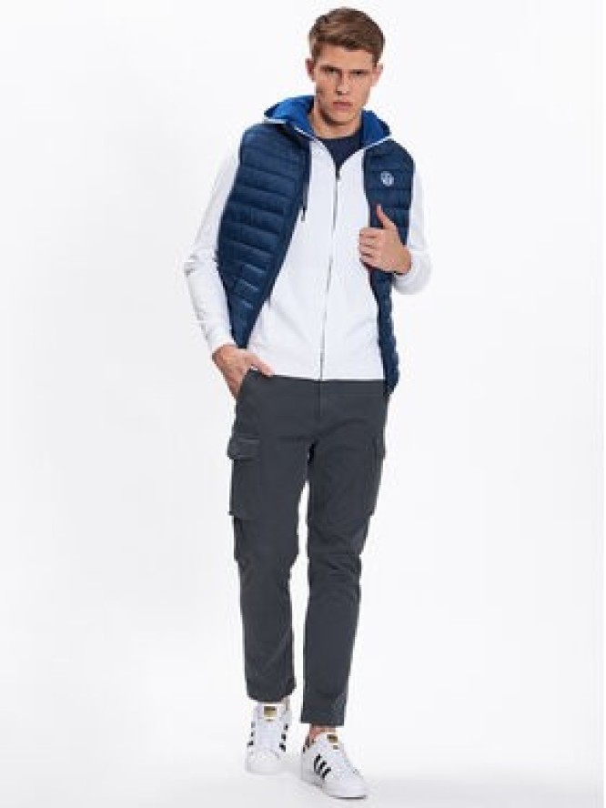 North Sails Bluza Logo 691067 Biały Regular Fit