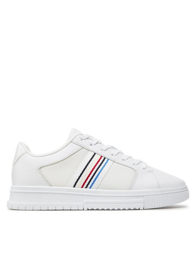 Tommy Hilfiger Sneakersy Supercup Mix Summer FM0FM05052 Biały