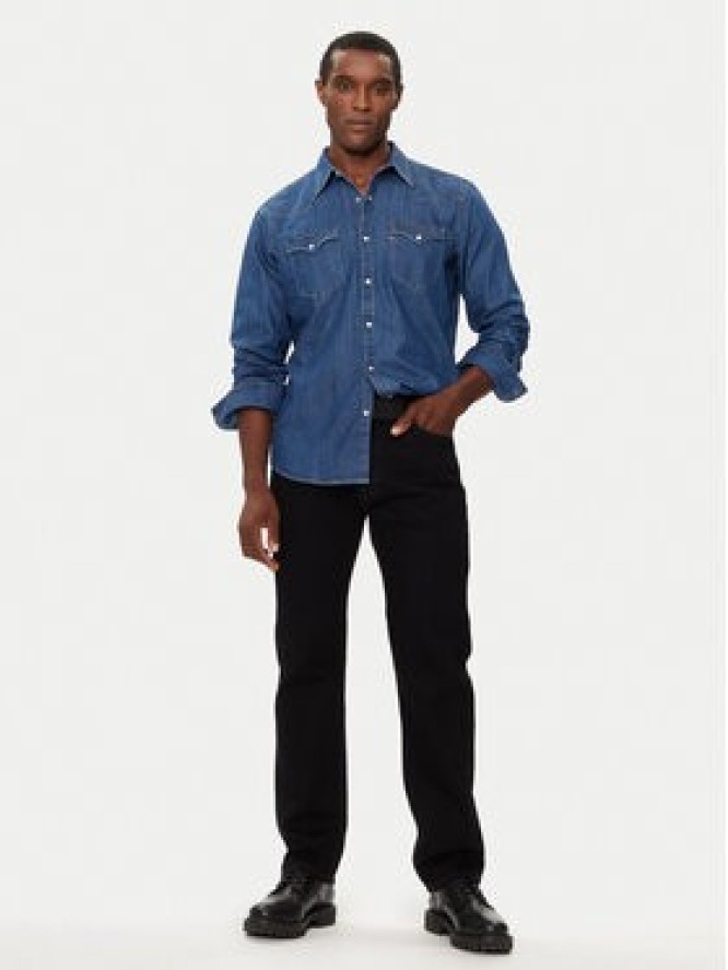 Levi's® Koszula jeansowa Barstow Western 85744-0041 Niebieski Regular Fit