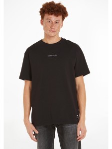 TOMMY JEANS Koszulka w kolorze czarnym rozmiar: L