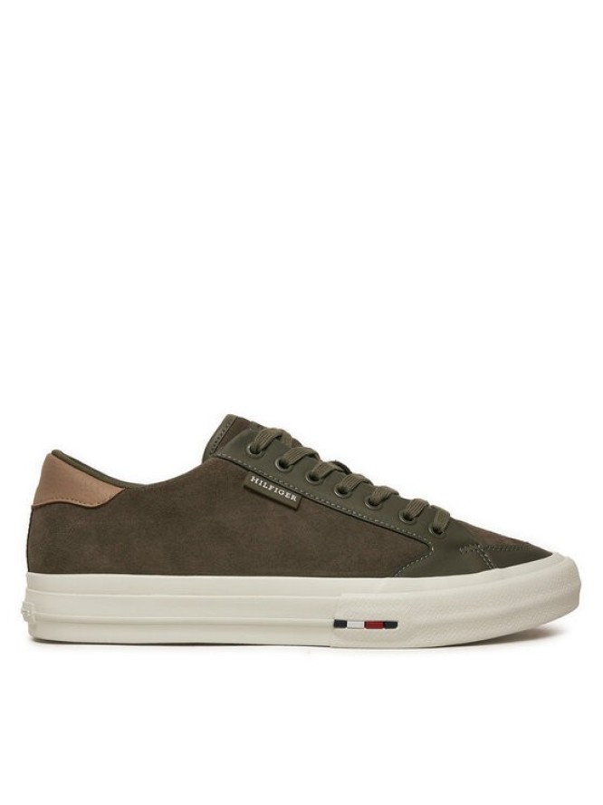 Tommy Hilfiger Sneakersy Vulc Street Low FM0FM05458 Zielony