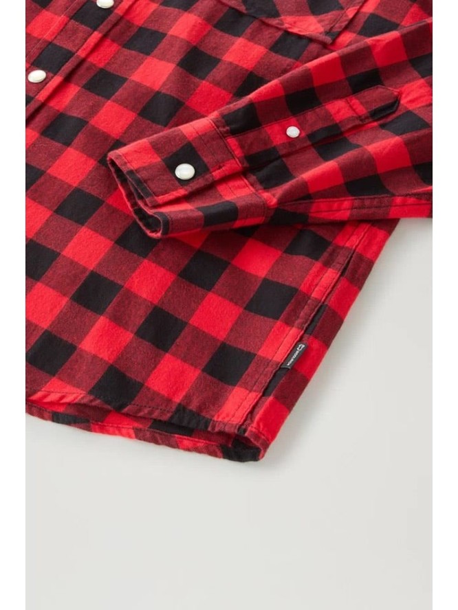 Woolrich Koszula w kolorze czerwono-czarnym rozmiar: XL