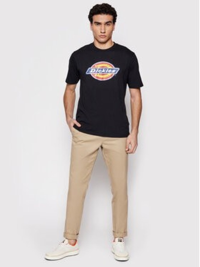 Dickies T-Shirt Icon Logo DK0A4XC9BLK1 Czarny Regular Fit