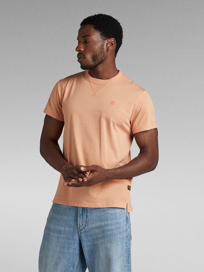 G-Star Koszulka w kolorze brzoskwiniowym rozmiar: M