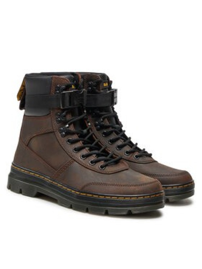 Dr. Martens Glany Combs Tech Leather 27804201 Brązowy