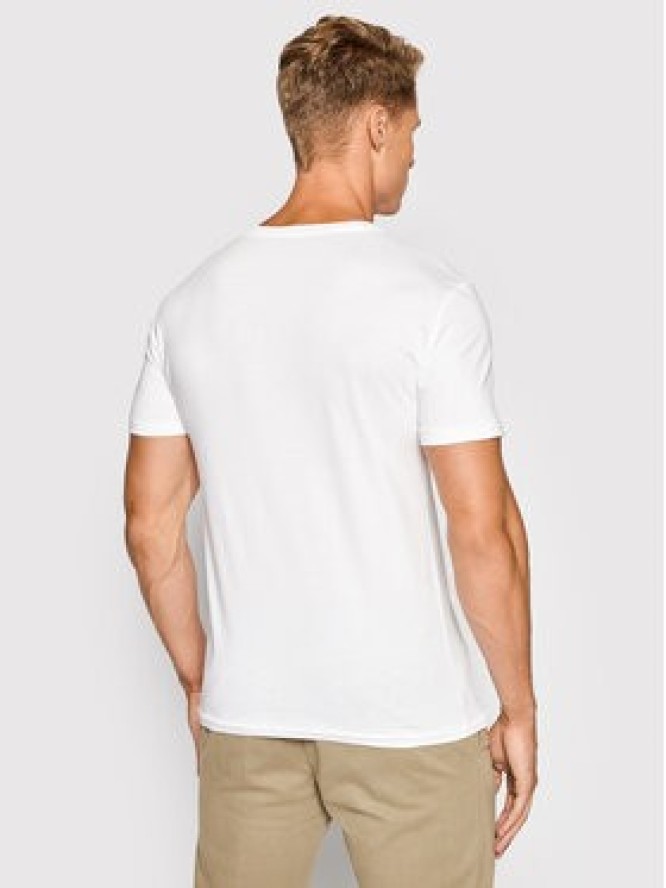 Polo Ralph Lauren T-Shirt 710671453008 Biały Slim Fit