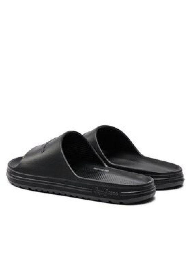 Pepe Jeans Klapki Beach Slide M PMS70159 Czarny