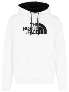 The North Face Bluza Drew Peak Plv Hoodie NF00AHJY Biały Regular Fit