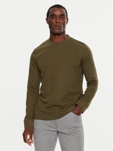 INDICODE Longsleeve Valento 45-660 Zielony Regular Fit