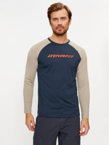 Dynafit Longsleeve 24/7 M L/S Tee 08-70956 Granatowy Regular Fit