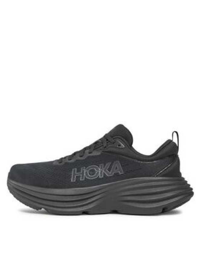 Hoka Buty do biegania Bondi 8 Wide 1127953 Czarny