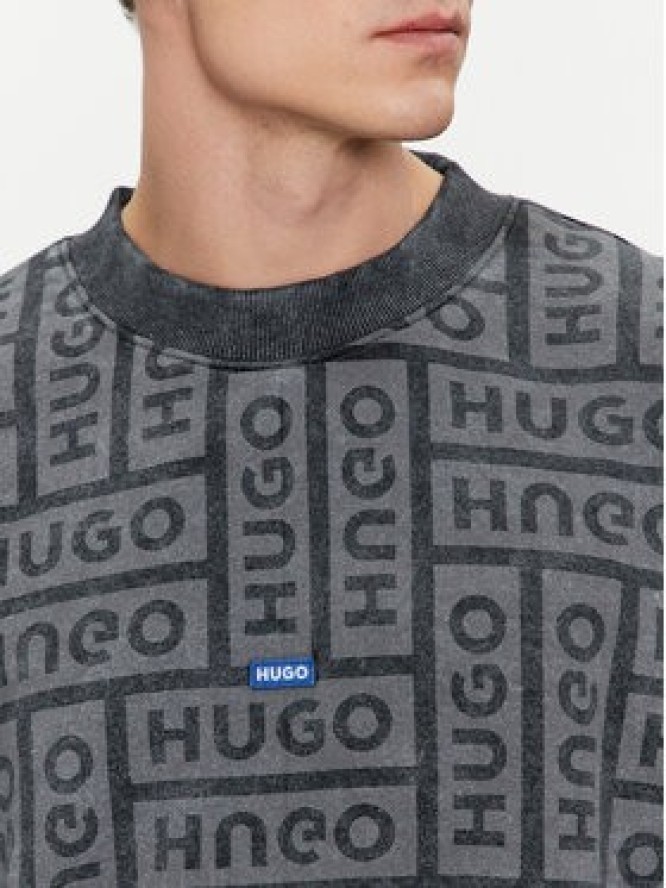 Hugo Bluza Nenry 50510545 Szary Relaxed Fit