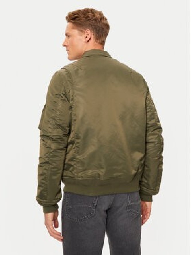 SCHOTT N.Y.C. Kurtka bomber 210100RS Zielony Regular Fit