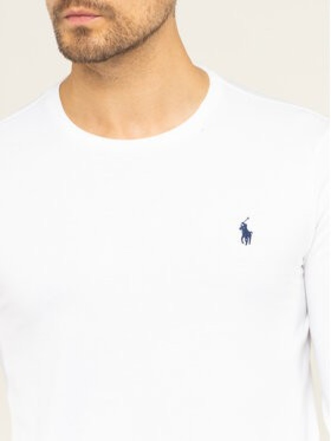 Polo Ralph Lauren Longsleeve Classics 710671468004 Biały Custom Slim Fit