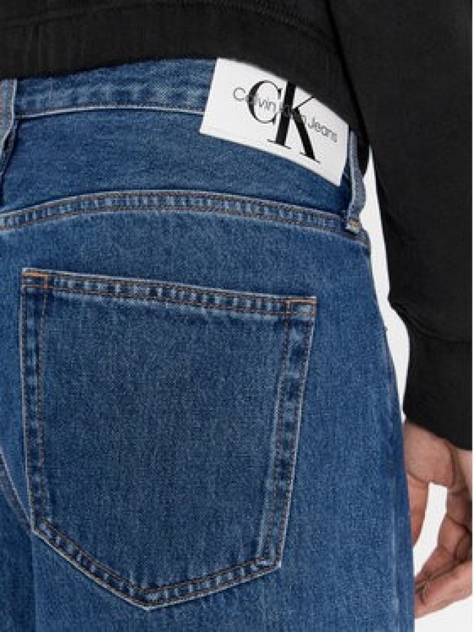 Calvin Klein Jeans Jeansy J30J323895 Niebieski Loose Fit