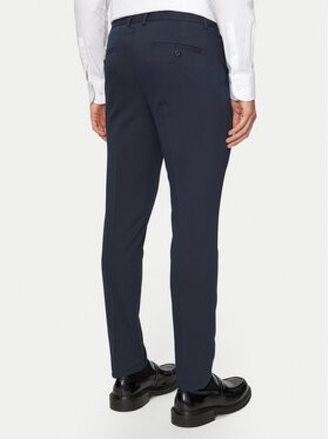 Lindbergh Garnitur 30-606900 Granatowy Slim Fit