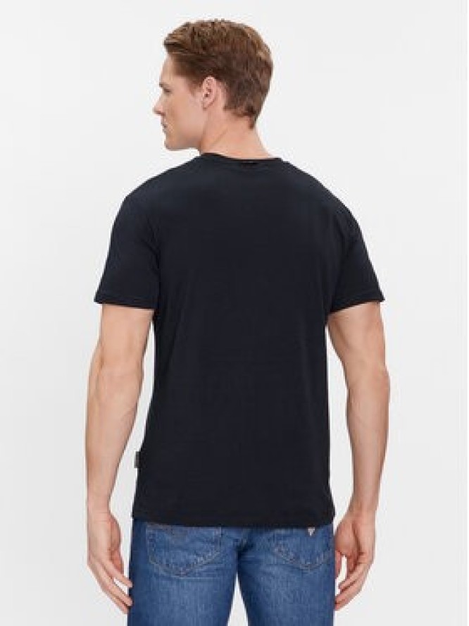 Napapijri T-Shirt Forsteri NP0A4HM6 Czarny Regular Fit