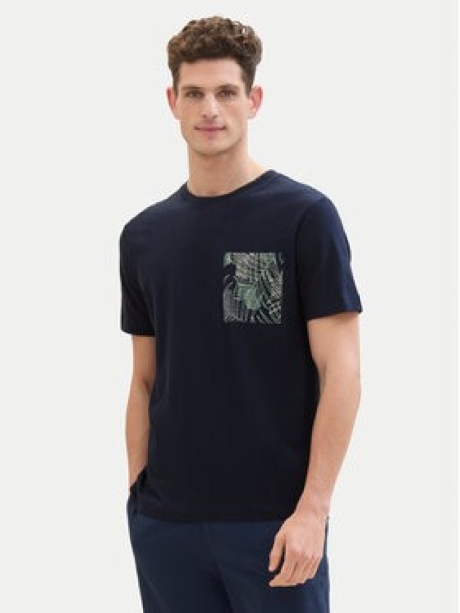 Tom Tailor T-Shirt 1040945 Granatowy Regular Fit