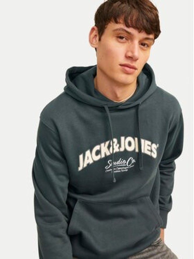 Jack&Jones Bluza Bronx 12262919 Zielony Regular Fit