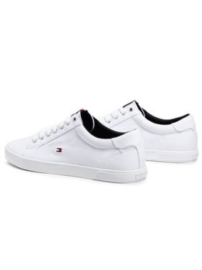 Tommy Hilfiger Sneakersy Iconic Long Lace Sneaker FM0FM01536 Biały