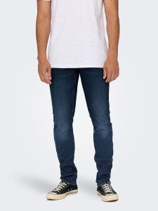 ONLY & SONS Dżinsy - Slim fit - w kolorze granatowym rozmiar: W28/L32