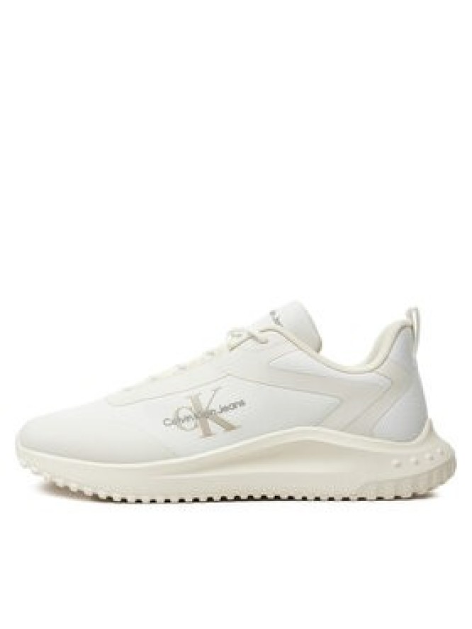 Calvin Klein Jeans Sneakersy Eva Runner Low Lace Ml Mix YM0YM00968 Biały