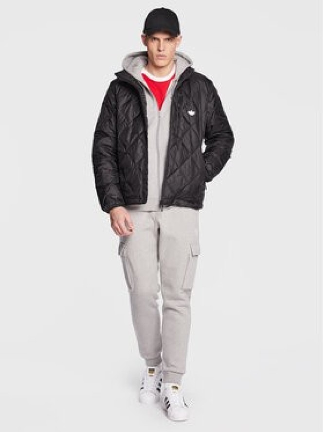 adidas Kurtka puchowa Down Quilted Puffer HL9205 Czarny Regular Fit