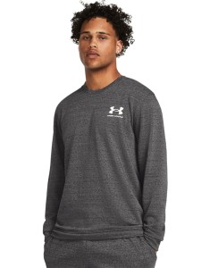 Bluza dresowa męska Under Armour UA Rival Terry Lc Crew - szara