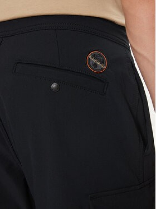 Napapijri Spodnie materiałowe M-Broc NP0A4IK3 Czarny Regular Fit