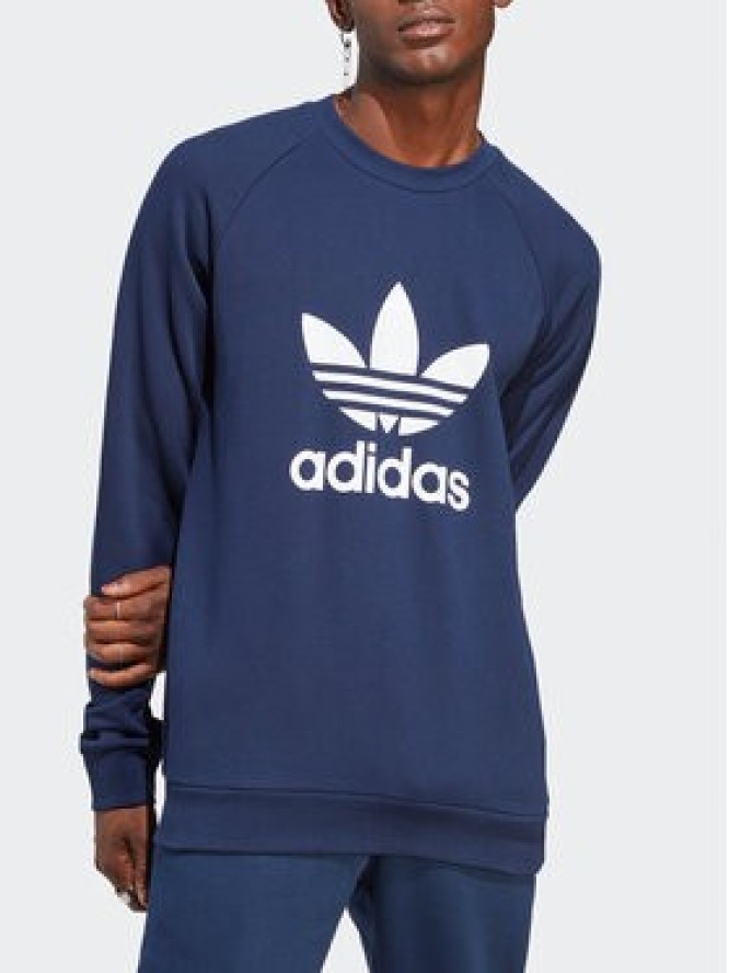 adidas Bluza Adicolor Classics Trefoil Crewneck Sweatshirt IA4853 Niebieski Regular Fit