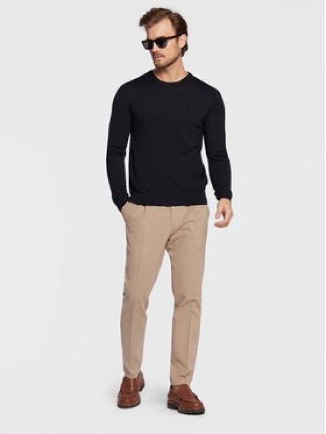 Hugo Sweter San Cedric-M1 50476832 Granatowy Slim Fit