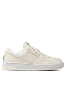 Calvin Klein Jeans Sneakersy Basket Cupsole Lacup Low YM0YM00497 Beżowy