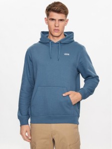 Vans Bluza Core Basic Po Fleece VN0A7YDV Niebieski Classic Fit