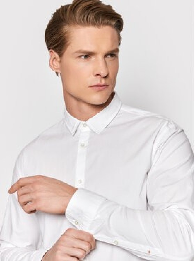 Boss Koszula Magneton_2 50467251 Biały Slim Fit