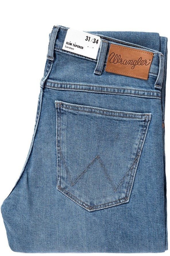 WRANGLER SPODNIE MĘSKIE LARSTON BLUE CHARM W18S2324Z