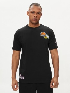 Ellesse T-Shirt Boretto SHV20120 Czarny Regular Fit