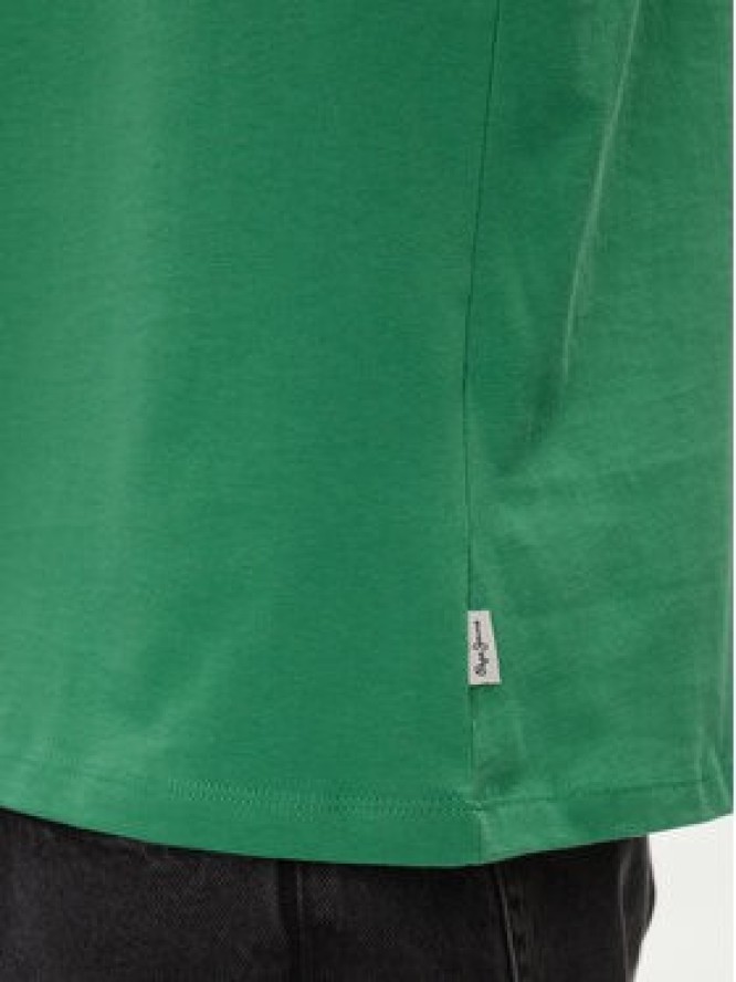 Pepe Jeans T-Shirt Claude PM509390 Zielony Regular Fit