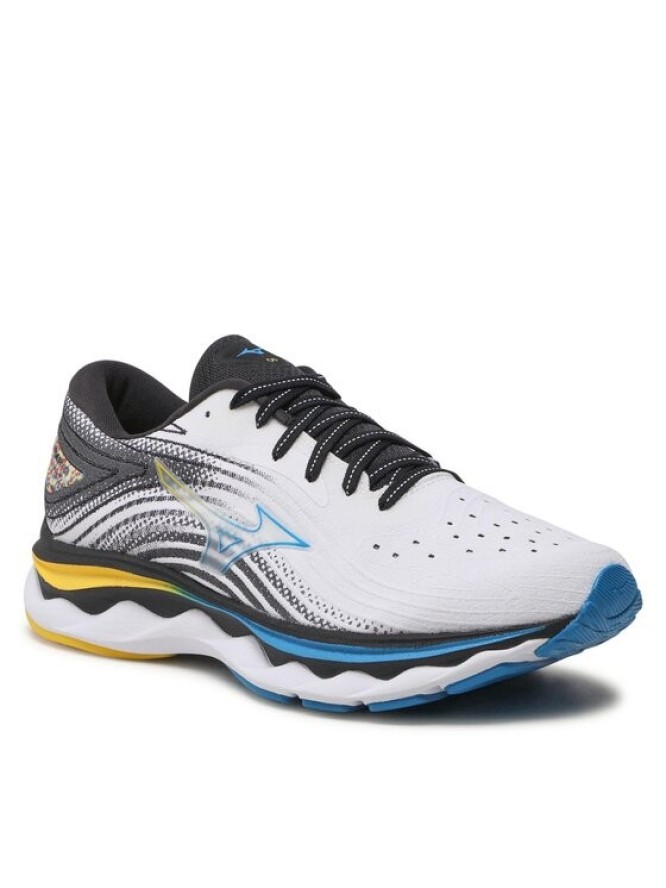 Mizuno Buty do biegania Wave Sky 6 J1GC220201 Biały