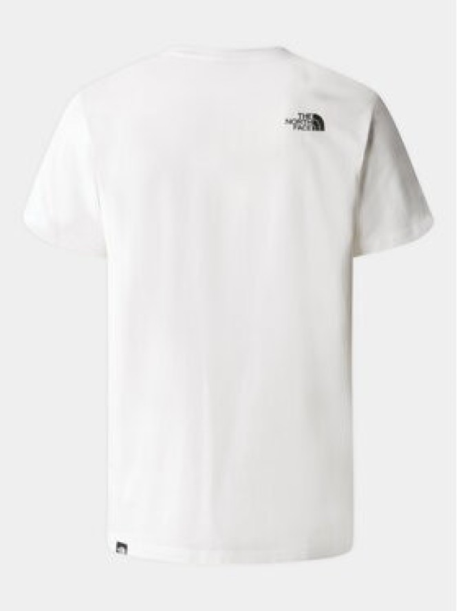 The North Face T-Shirt Simple Dome NF0A87NG Biały Regular Fit