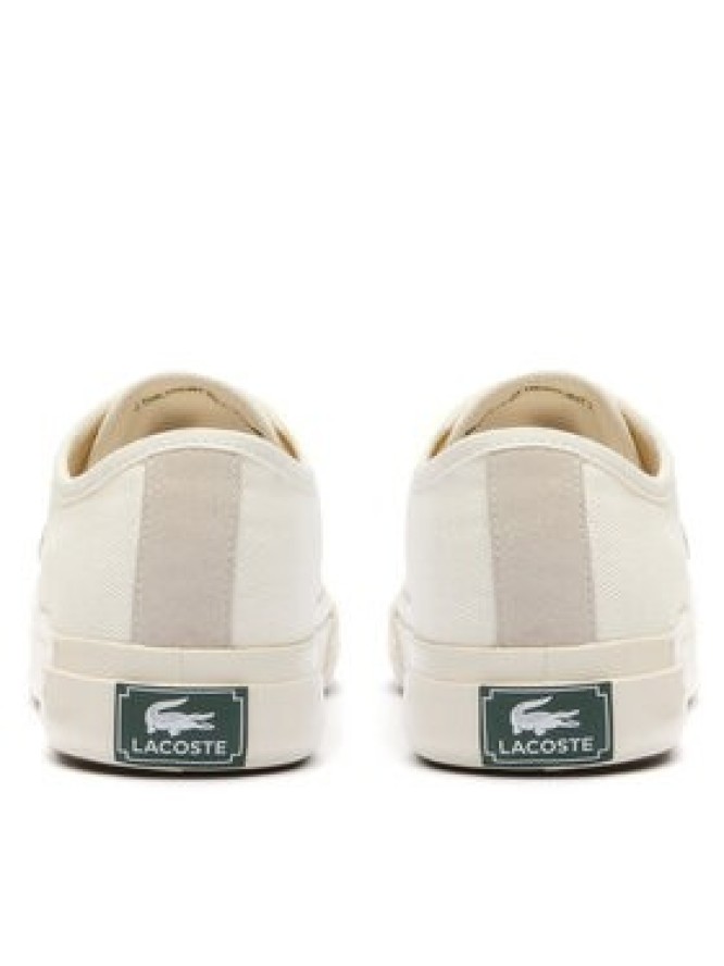 Lacoste Tenisówki Backourt 747CMA0005 Écru