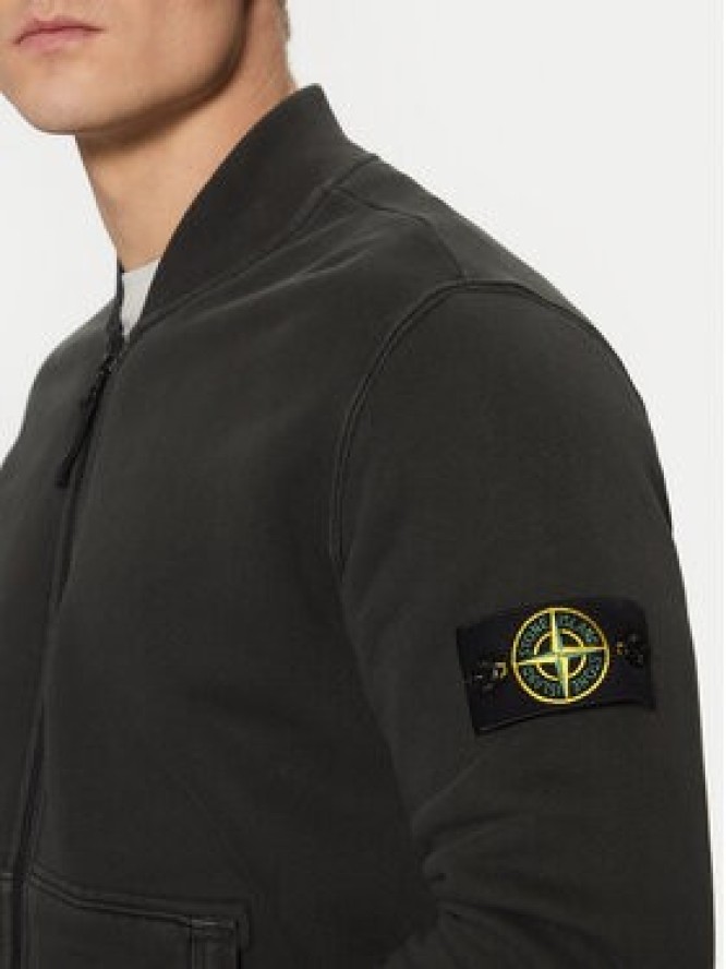 Stone Island Bluza 811565241 Szary Regular Fit