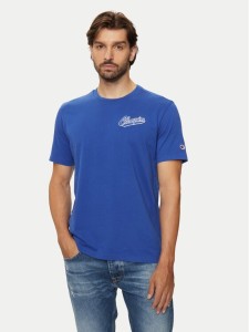 Champion T-Shirt 218526 Niebieski Regular Fit