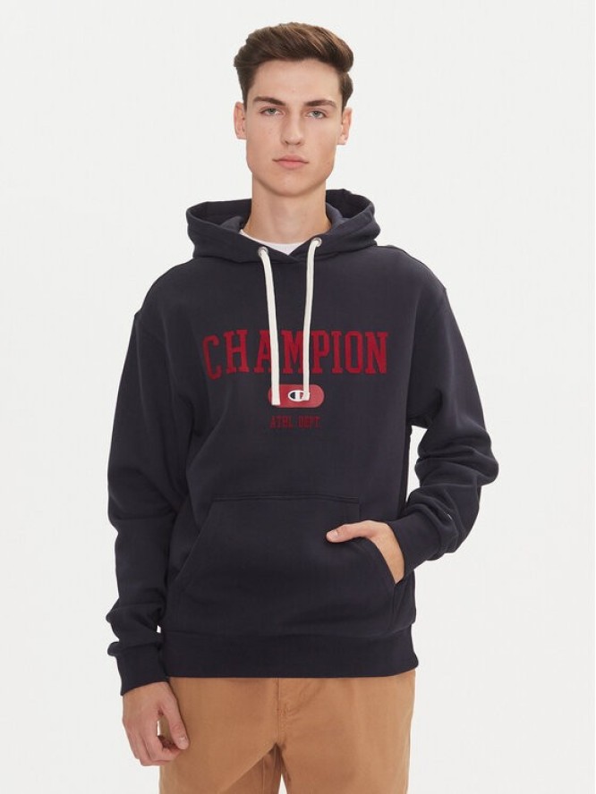 Champion Bluza 220430 Granatowy Regular Fit