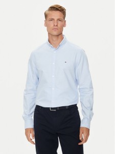 Tommy Hilfiger Koszula MW0MW35769 Błękitny Slim Fit