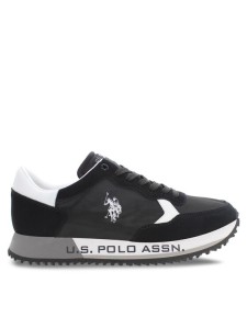 U.S. Polo Assn. Sneakersy Cleef CLEEF001A Czarny