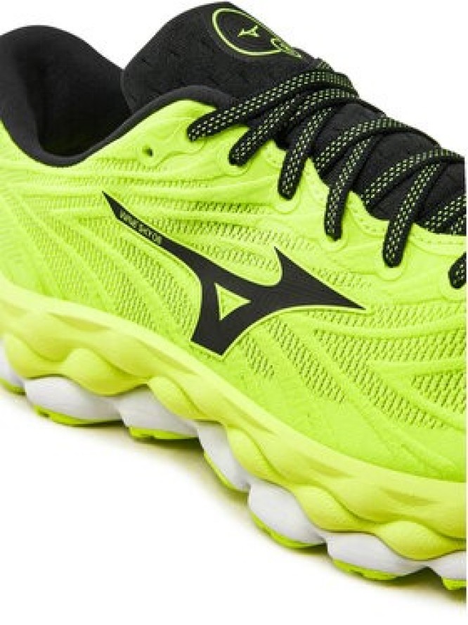 Mizuno Buty do biegania Wave Sky 8 J1GC2402 Zielony