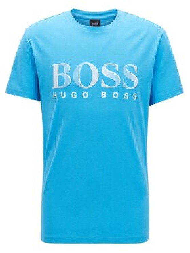 Boss T-Shirt RN 50407774 Niebieski Relaxed Fit